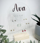 Personalised Earring Stand