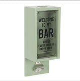 Bottle Opener Plaque Welcome To My Bar