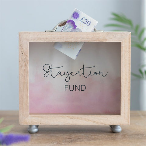 Staycation Fund Money Box