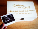 Baby memory box welcome to the world