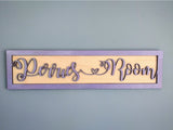 Personalised Bedroom Wall Plaque Sign