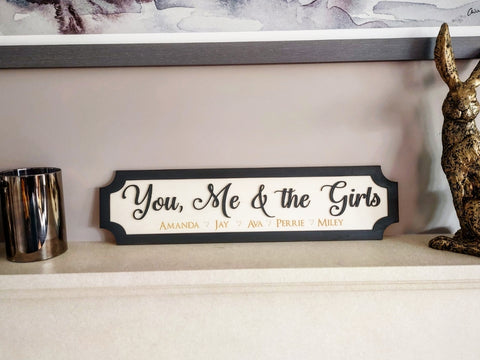 You me and the GIRLS/BOYS/KIDS