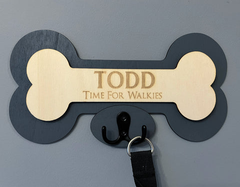 Personalised Dog Lead Plaque style 2