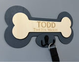 Personalised Dog Lead Plaque style 2