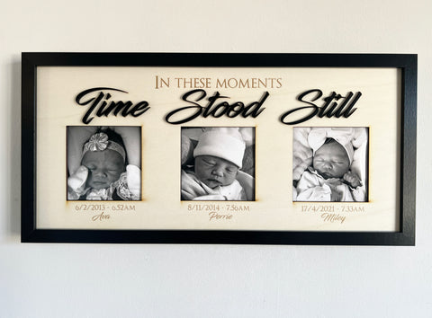 Time Stood Still Photo Frame